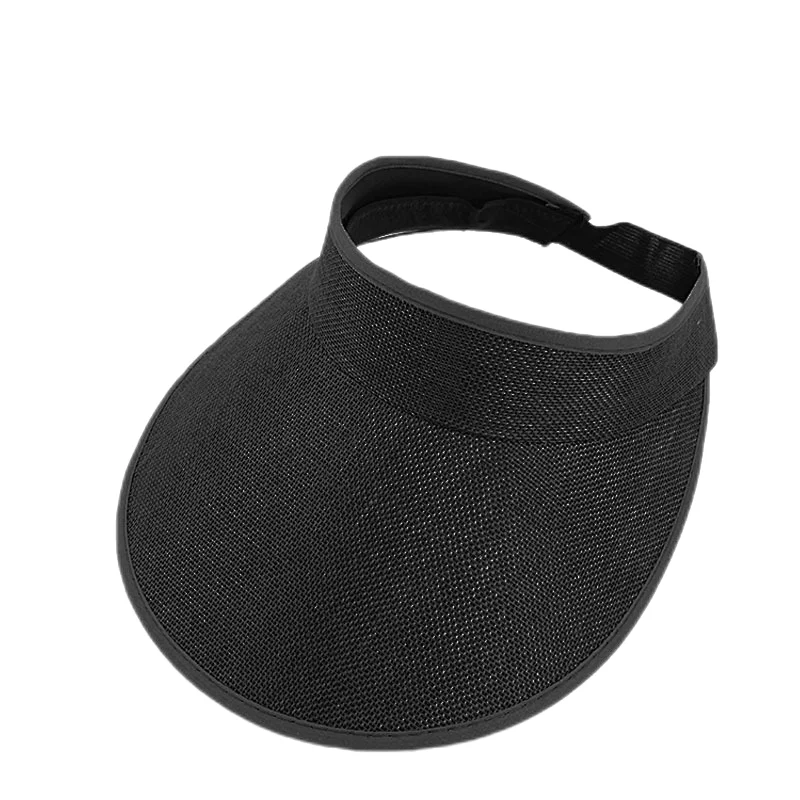 Sun Visors For Women Faux Linen Fashion Hats For Women Sports Visor Women hats Good Vibrations