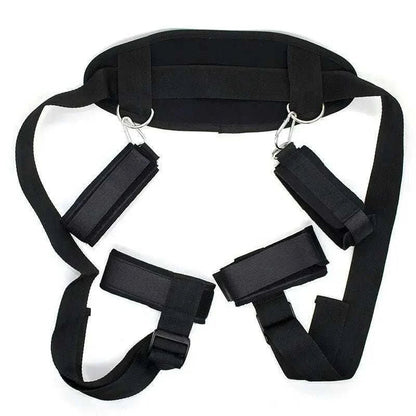 Sex Toys For Couples Flirting Adjustable Erotic Handcuffs Neck Ankle Bondage Harness Open BDSM Adult Games Restraints Chastity GOOD Vibrations