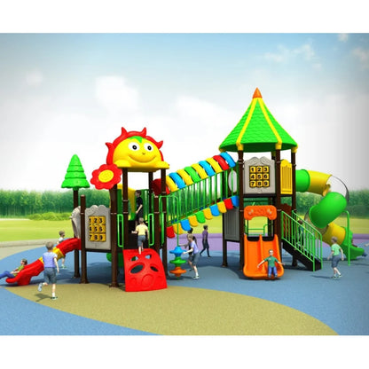 Stainless Steel Slide Outdoor Kids Playhouse Playground Equipment Garden School Usage Children's Playtime Residential Park Areas Good Vibrations