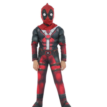 Hot Sale Muscle Children Halloween Costume Superhero Captainamerica Tv&movie Cosplay Costume Good Vibrations