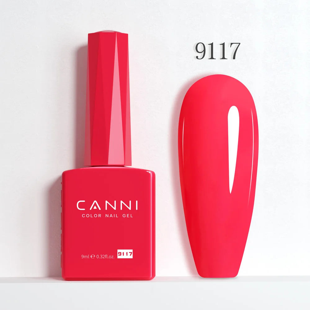 2025 Newest Color CANNI 9ml Nail Art Hema Free Gel Polish for Nails French Tip Manicure Gel Varnish Enamel Lacquer UV LED Nail Good Vibrations