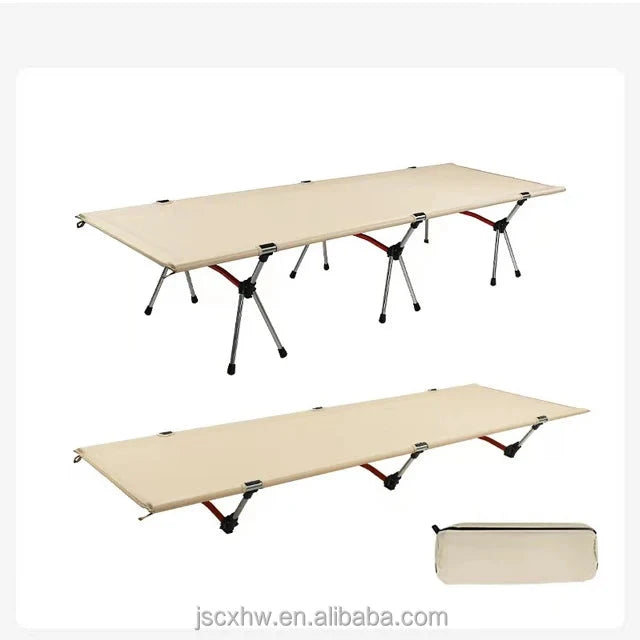 Original Ready to Ship Folding Camping/Office Break/Room Bed 1000D Oxford Fabric with 7075 Aluminum Tube LOW MOQ  Order Good Vibrations
