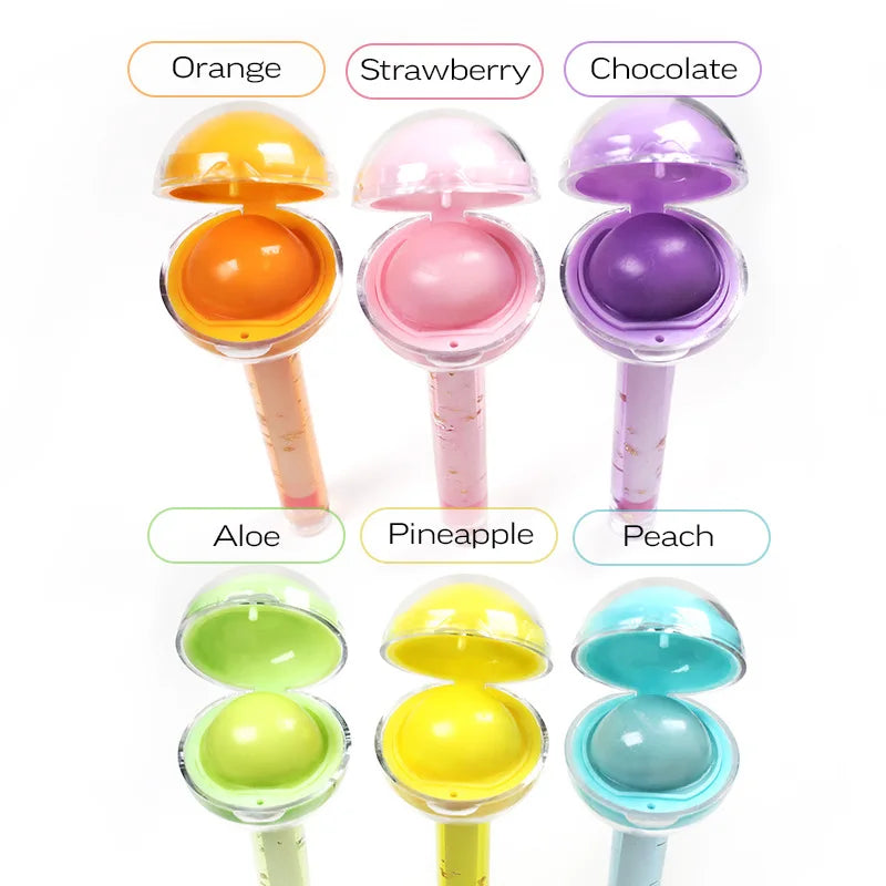 SENKA Wholesale Custom Shining Star Lollipop Moisturizing Repair Lip Gloss Lipstick Moisturizing Repair Lip Moisturizing Lip Oil Good Vibrations