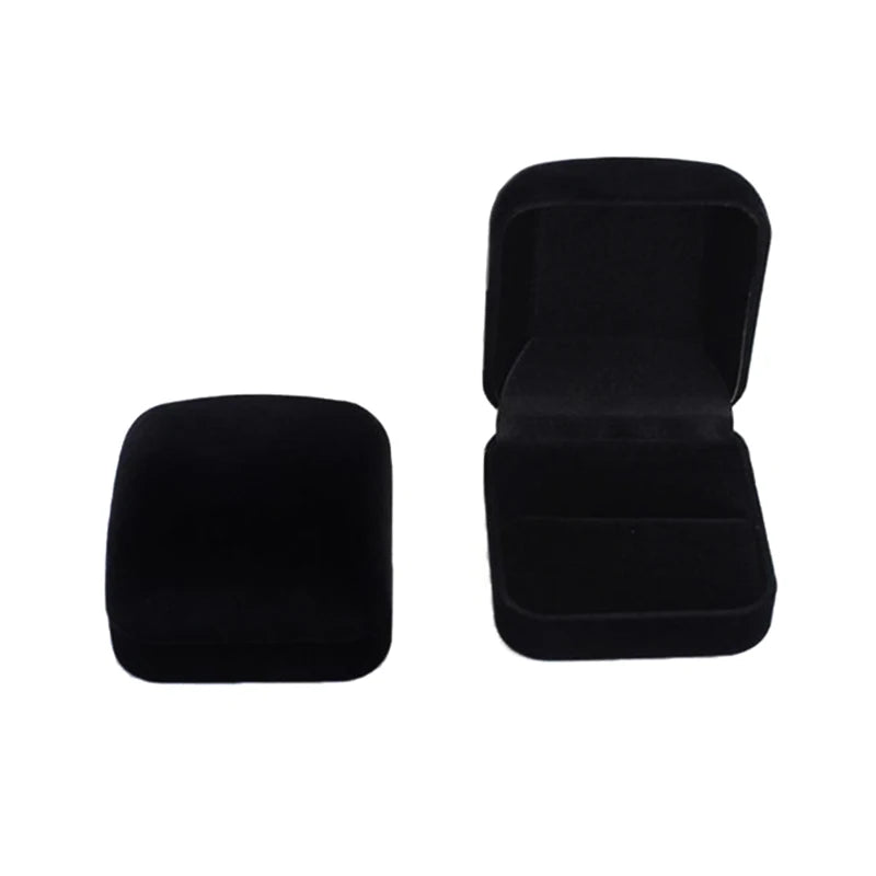 Wedding Prposal Gift Box Earrings Organizer Rings Container Trinket Box Ring Box Jewelry Organizer Packaging Box Good Vibrations