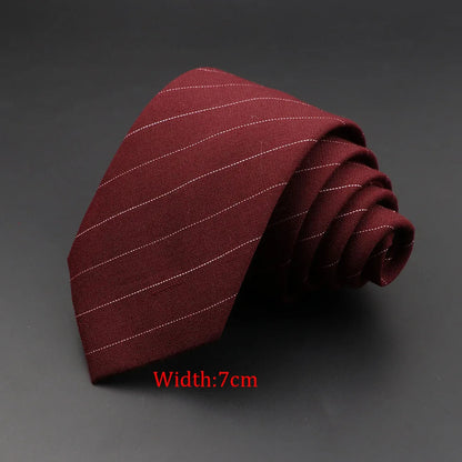 Mens Ties 6cm Classic Cotton Handmade Skinny Grey Plaid Neckties Striped Narrow Collar Slim Cashmere Casual Tie Accessories Gift Good Vibrations