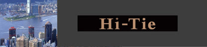 Men's Ties White Sliver Hanky Cufflinks Set Silk Neck ties For Men Wedding Party Business Mens Tie 2022 New Fashion Brand Hi-Tie Good Vibrations