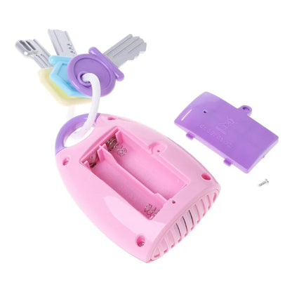 Baby Toy Musical Car Key Vocal Smart Remote Car Voices Pretend Play Educational Toys For Children Baby Music Toys Good Vibrations
