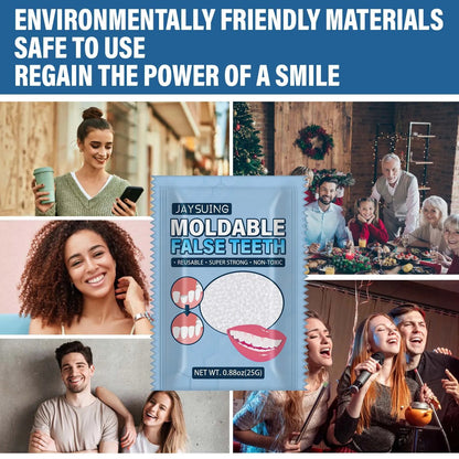 Jaysuing Solid Dental Glue Halloween Costume Party Vampire Dental Glue Prosthetic Dental Glue Hole Filling Good Vibrations