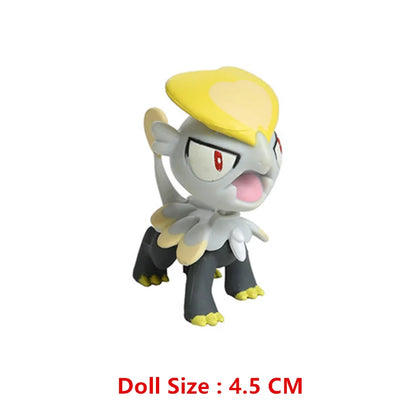 Pokemon 4-13Cm New Cartoons Movie Anime Figure Pikachu Mewtwo Charmander Blastoise Gurado Pet Action Model Toy Gifts Good Vibrations