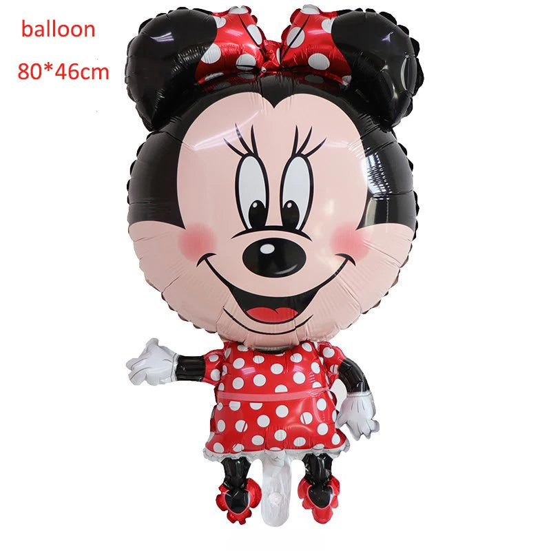 Mickey Mouse Theme Disposable Tableware Cups Plate Baby Children Birthday Party Supplies Boy Family Good Friend Party Decoration Good Vibrations