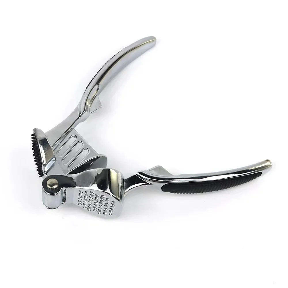 Zinc Alloy Garlic Press Chopper Crusher With Grip Handle Kitchen Gadgets Garlic Chopper Garlic Press Good Vibrations