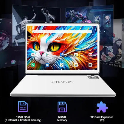 Ultra Cheap Android Tablet 10.1inch FHD 6+128GB Android 12 Tablet Pc with Sim Card 4G Customized Tablet Pc for Entertainment Good Vibrations