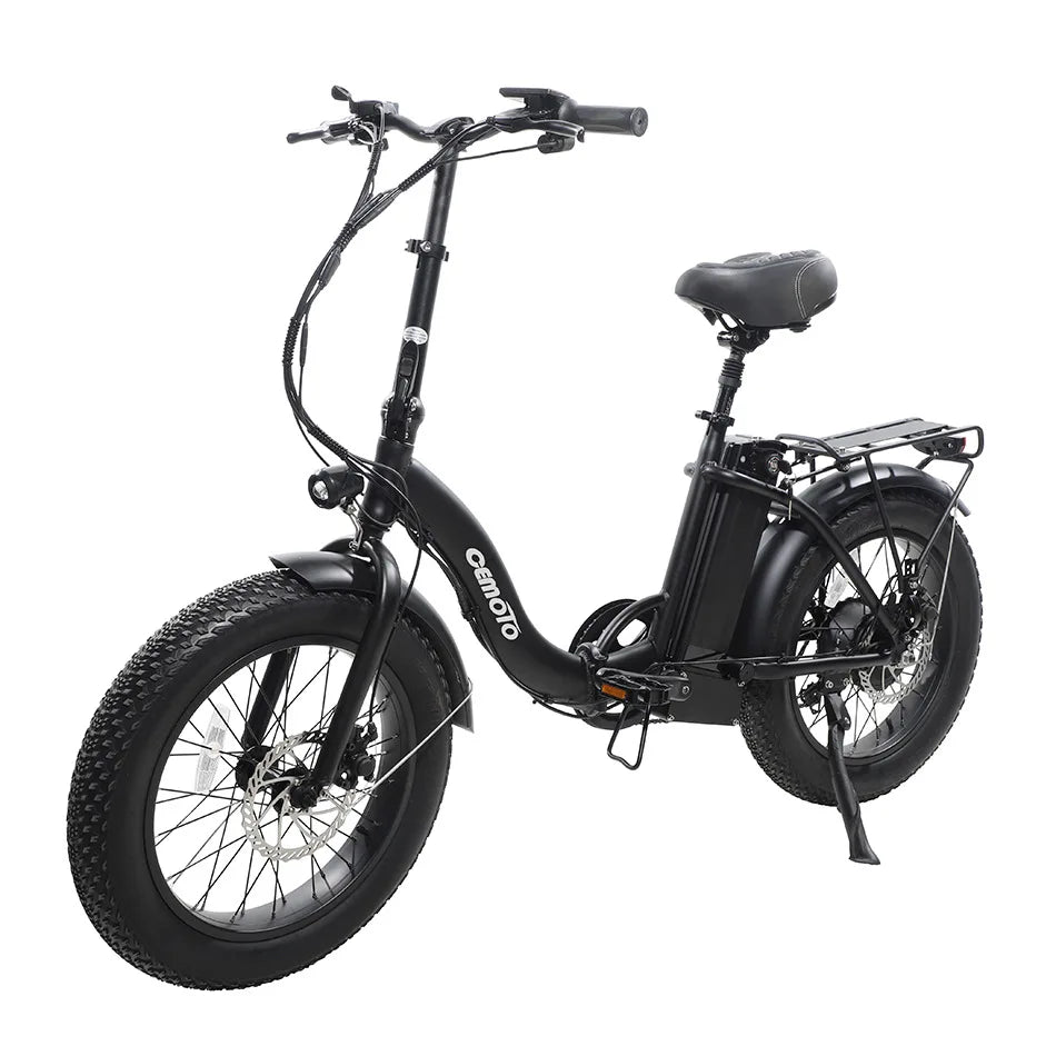 20-Inch Fat Tire Folding Electric Bike with 48V 500W 750W 7 Speed Aluminum Frame 15ah Lithium Battery Adult Folding E-Bike Good Vibrations