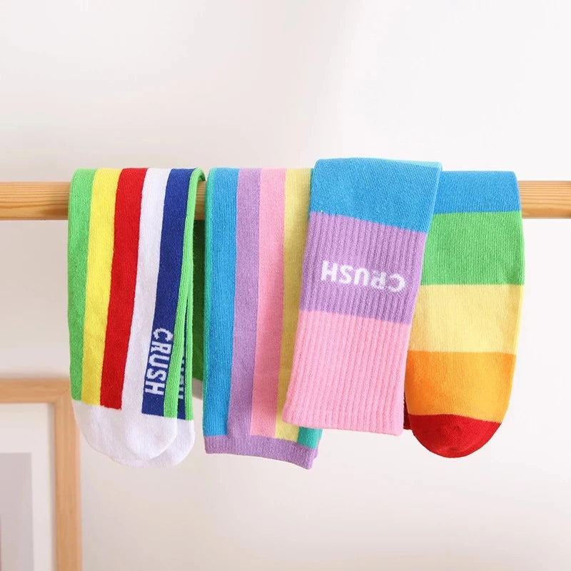 toddler child high knee Socks Three-dimensional cute Cartoon fox cat unicorn Cotton Over knee kids baby girls Sock Spring Autumn Good Vibrations