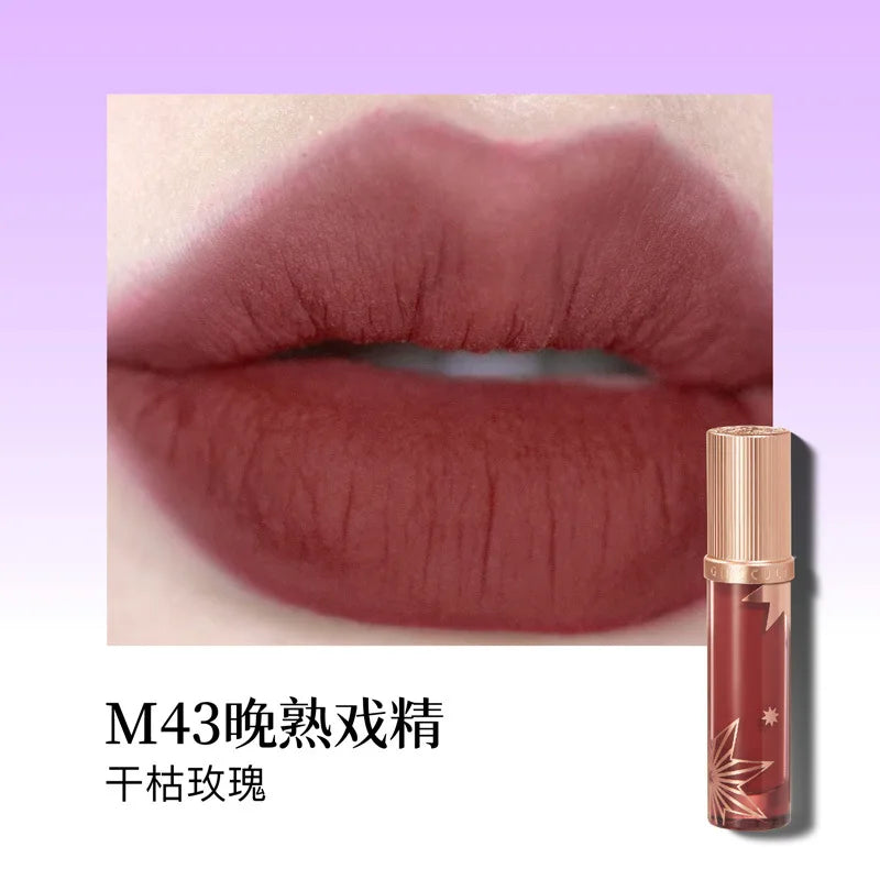 Girlcult Garden Dream Lip Cream Matte Soft Mist Lip Gloss & Lipstick Wholesale Makeup Ingredients Miaojiang Witch Lip Oil Good Vibrations