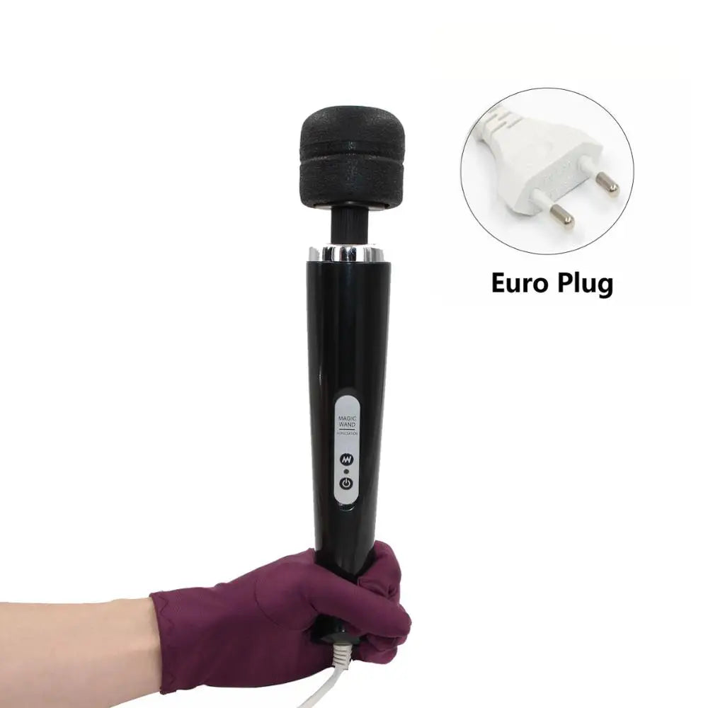 Powerful 10 Speeds Big Vibrator Magic Wand Body Massager Clitoris Stimulator Sex Toy for Women Adults 18 Female Masturbator Shop GOOD Vibrations