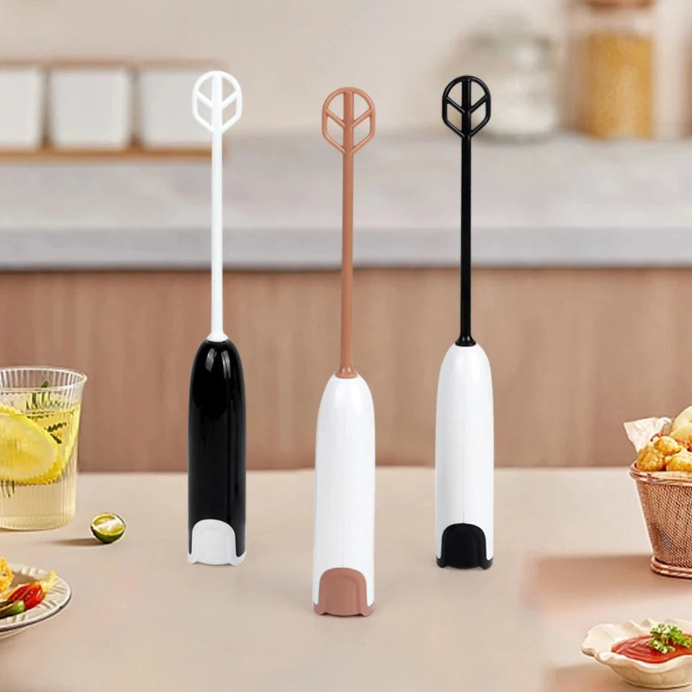 G26-0118 Online Shop Kitchen Gadgets 2023 Home Supplies 304 Stainless Steel Portable Mini Coffee Foamer Beater Milk Frother Good Vibrations