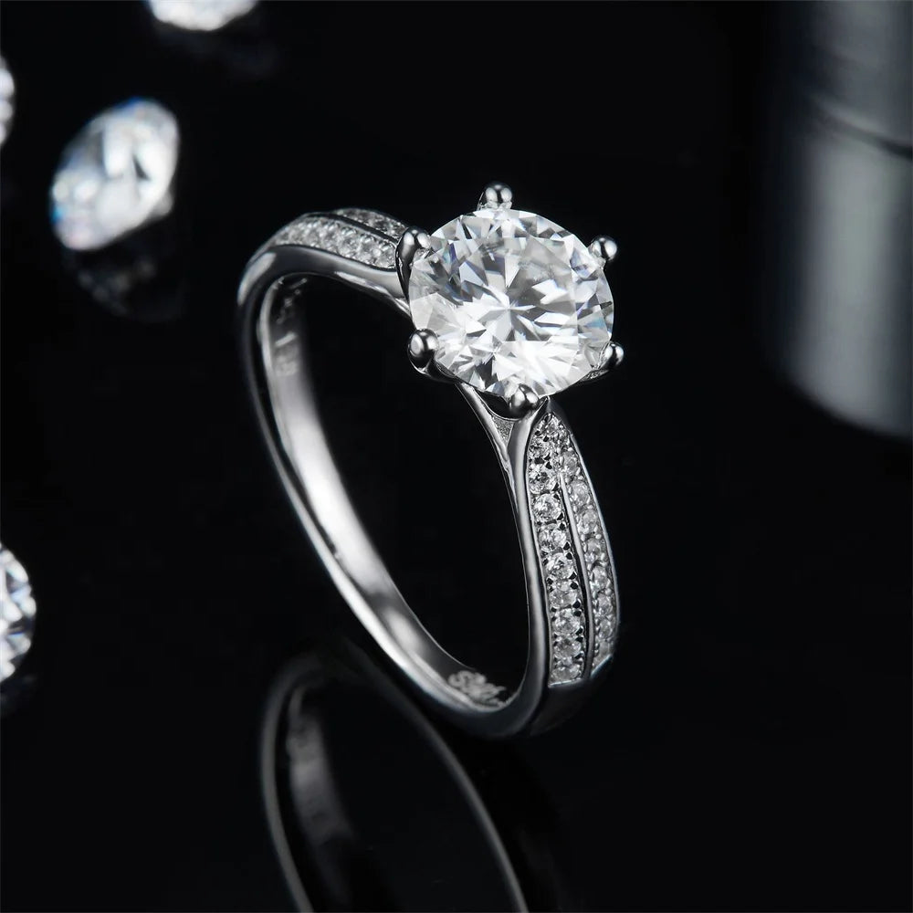 Diamond Rings Jewelry Women Wholesale Price Luxury Ring Bangle Jewelry Women Set Party Wedding Gift Classic Jewelry Good Vibrations