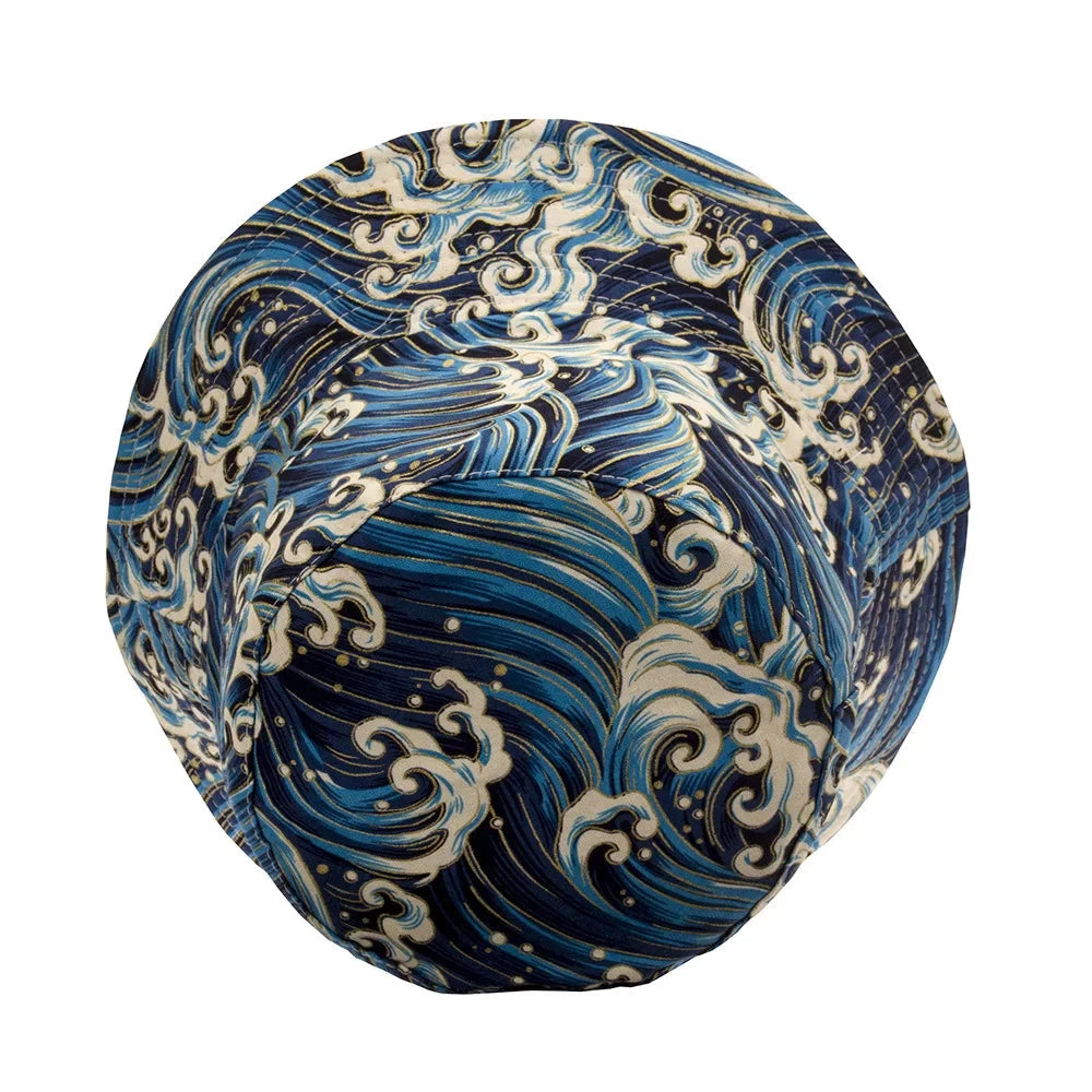 Great Retro Wave Japan Anime Bucket Hat Reversible Women Cotton Spring Outdoor Sun Caps Male Bob chapeau Fisherman Hats Good Vibrations