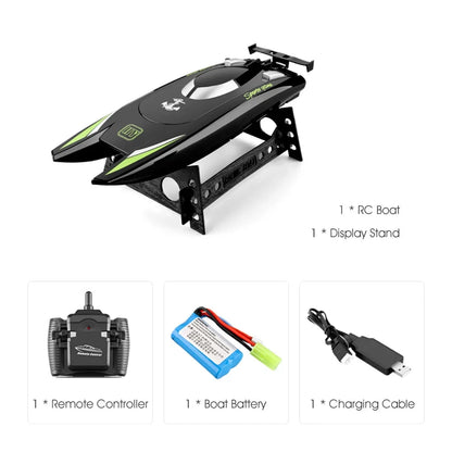 30Km/h Racing Boat 2.4G Radio controlled Rc Boat High Speed Speedboat 20Mins 2Ch Dual Motor Waterproof  Ship Boys Christmas gift Good Vibrations