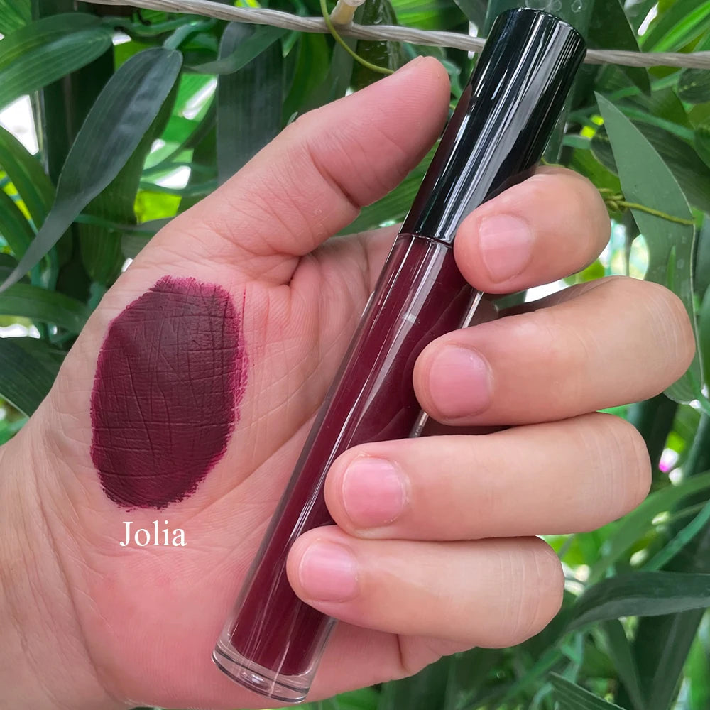 Wholesale Low Moq Matte Liquid Lipstick Vegan Private Label Waterproof Long Lasting Lip Stick Custom Liquid Lipstick Good Vibrations