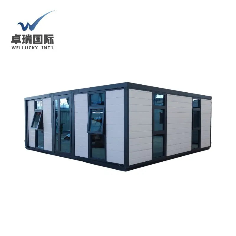 WELLUCKY Folding Expansion Container House Prefabricated House  Australia Standard Mobile Fast Install Home Container Home Good Vibrations