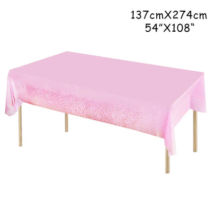 Unicorn Decoration Birthday Party Decor Kids Unicorn Disposable Tableware set Unicornio Baby Shower Girl Birthday Party Supplies Good Vibrations