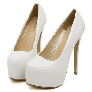 Ladies Sexy Elegant Temperament Womens Shoes Fashion New Waterproof Platform High Heels Zapatos De Mujer High Heels Women Shoes Good Vibrations