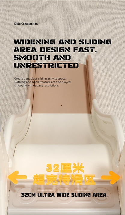 Children's Indoor Playground Equipment Plastic Swing Slide Set & Playhouse Combination for Park Usage Inflatable Type Good Vibrations