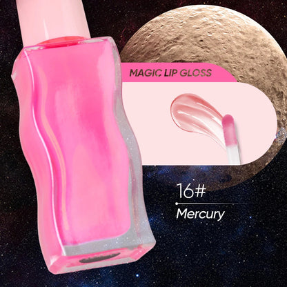 Wholesale Glossy Lip Gloss with Glitter Mineral-Infused Private Label Beauty Makeup Cream Liquid in Box Packaging Good Vibrations
