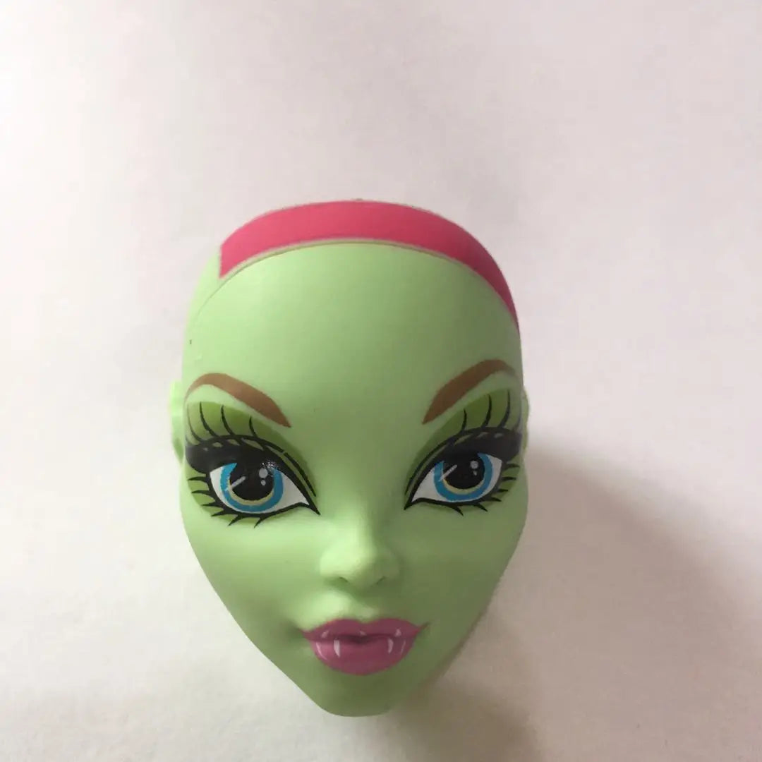 Monstering High Doll Toy Head No Hair Doll  Heads DIY Plants Hair Head Doll Bald Heads Original Rare Collection Head Toys Good Vibrations