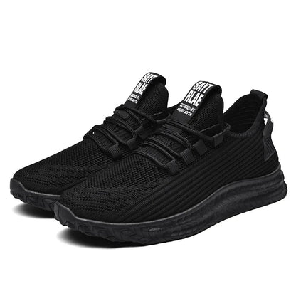 Running Shoes Men's Shoes Autumn 2020 New Korean Sports Shoes Men's Fashion Casual Shoes Soft Bottom Breathable sneakers women Good Vibrations