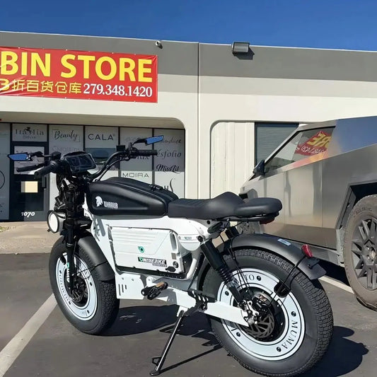 Retro Cruise Black Warrior 2025 Usa Stock Free Trial Ride 1500 City Fatbike Electric Bicycle Off Road Retro Electric Bike Good Vibrations