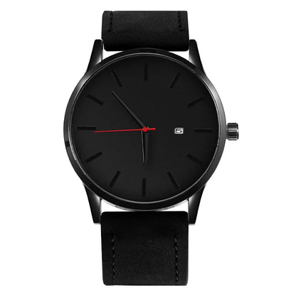 Men's Watches Fashion Leather Quartz Watch Men Casual Sports Male erkek kol saati Wristwatch Montre Hombre Relogio Masculino Good Vibrations