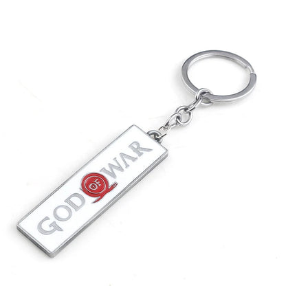 New God of War 4 Kratos Sword Keychain Pendant Keyring Jewelry Men And Women Car key chain Accessories Good Vibrations