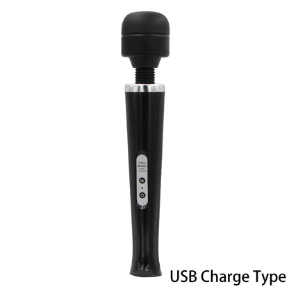 Powerful 10 Speeds Big Vibrator Magic Wand Body Massager Clitoris Stimulator Sex Toy for Women Adults 18 Female Masturbator Shop GOOD Vibrations