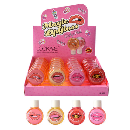 Cute Lollipop Lip Gloss Honey Moisturizing Matte Liquid Lipstick Red Velvet Lipgloss Long Lasting Candy Plump Lips Lips Makeup Good Vibrations