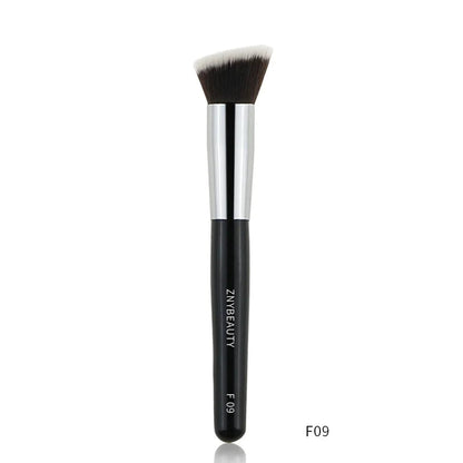 ZNY Professional 5-40 Pcs Black Wholesale Makeup Brushes Set Powder Foundation Highlight Eyebrow Eye Shadow Brushes Makeup Good Vibrations