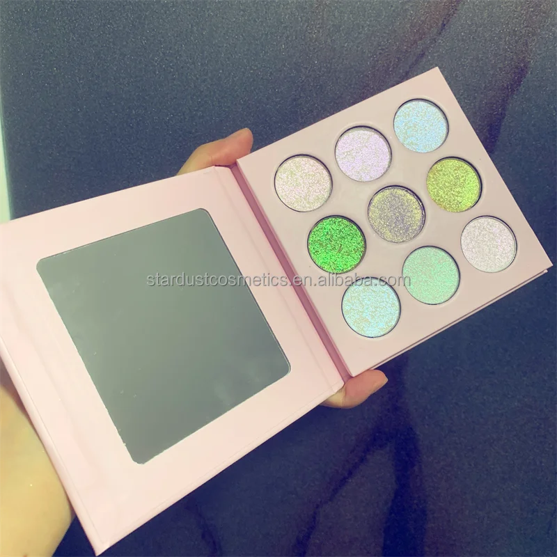 90 Colors Round Pans Multichrome Duochrome Pressed Eyeshadow Pigment Single Duo Chrome Eye Shadow Diy Eyeshadow Palette Good Vibrations