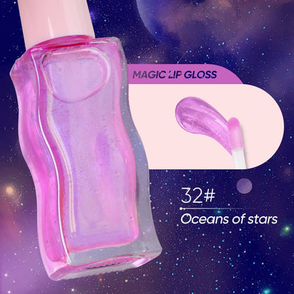 Wholesale Glossy Lip Gloss with Glitter Mineral-Infused Private Label Beauty Makeup Cream Liquid in Box Packaging Good Vibrations