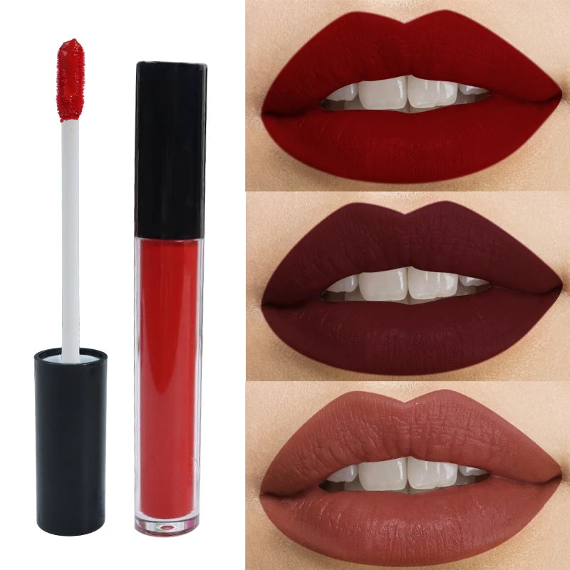 Wholesale Low Moq Matte Liquid Lipstick Vegan Private Label Waterproof Long Lasting Lip Stick Custom Liquid Lipstick Good Vibrations