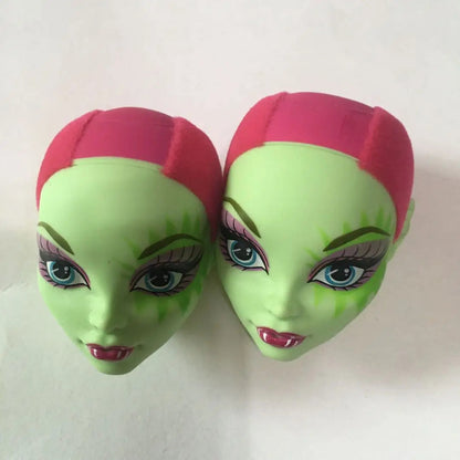 Monstering High Doll Toy Head No Hair Doll  Heads DIY Plants Hair Head Doll Bald Heads Original Rare Collection Head Toys Good Vibrations