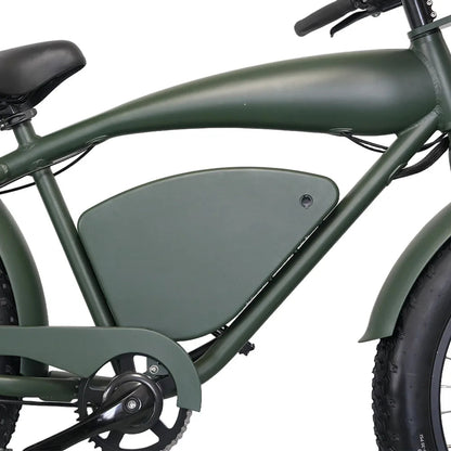 US in Stock Fast Electric Bike Lithium Battery Alloy Frame 7speed Gear Fat Tire Electric Dirt Bike Good Vibrations