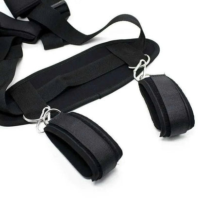 Sex Toys For Couples Flirting Adjustable Erotic Handcuffs Neck Ankle Bondage Harness Open BDSM Adult Games Restraints Chastity GOOD Vibrations