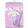 Wholesale 30X40inch Polyester Minky Dot Baby Blanket for Baby Sublimation Fleece Blanket  Minky Dot Baby Blanket Good Vibrations