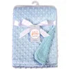 Wholesale 30X40inch Polyester Minky Dot Baby Blanket for Baby Sublimation Fleece Blanket  Minky Dot Baby Blanket Good Vibrations