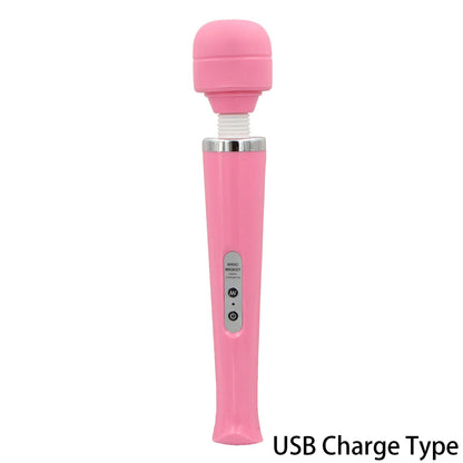 Powerful 10 Speeds Big Vibrator Magic Wand Body Massager Clitoris Stimulator Sex Toy for Women Adults 18 Female Masturbator Shop GOOD Vibrations
