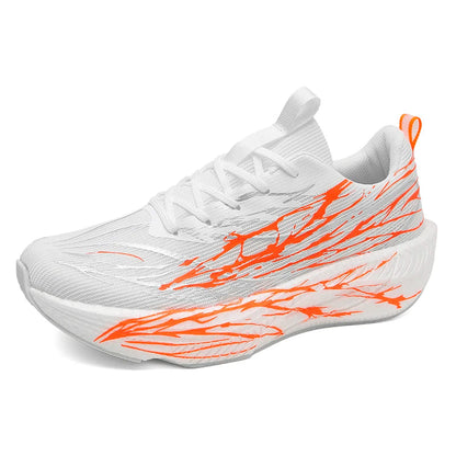 New Running Shoes Breathable and Cushioned Marathon Sports Shoes Lightweight and Non-slip Running and Fitness Shoes Good Vibrations