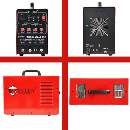 Zelda TIG MMA 250A Inversora Soldadora Electrica Soldadora Mini Welding Machine Good Vibrations