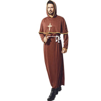 Halloween Costume Cosplay Jesus Christ Outfit Male Missionary Priest the Virgin Mary Priest Nun Bishop Costume Good Vibrations
